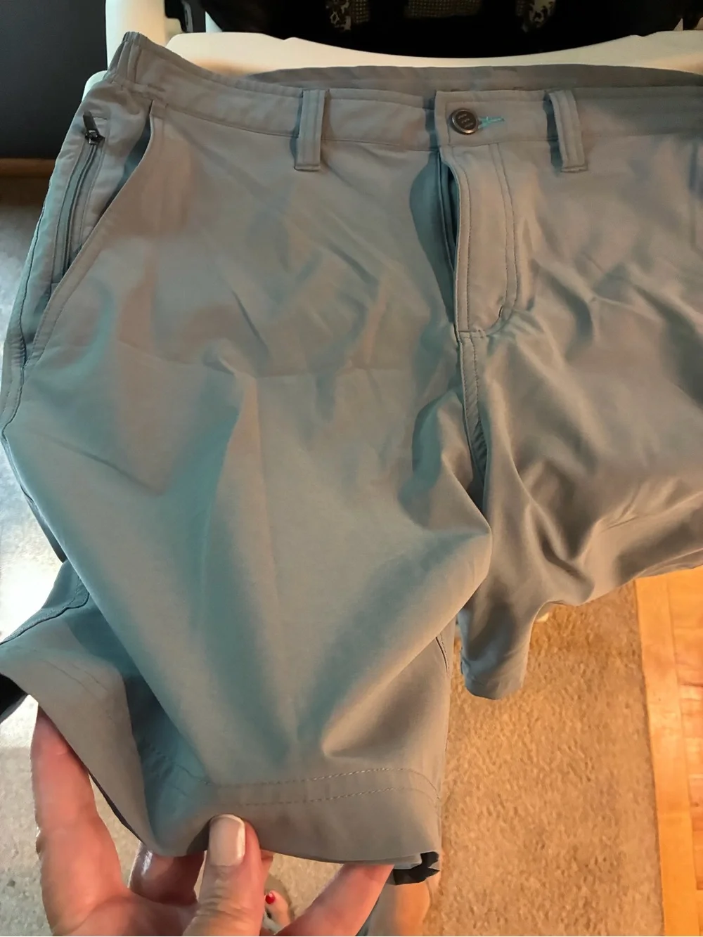 FreelyMen’s Lightweight Grey Performance Shorts